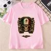 El Papa Mas Chingon Graphic T Shirts Mexican Skull Flag Design Cotton T Shirt Unisex Unisex Printed Round Neck Short Sleeve Soft