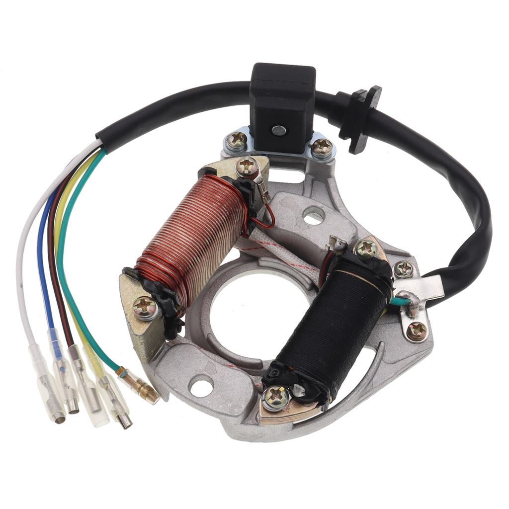 New 2 Coil AC Stator Ignition Magneto Plate for 50cc 70cc 90cc 110cc 125cc Chinese ATV Quad Taotao