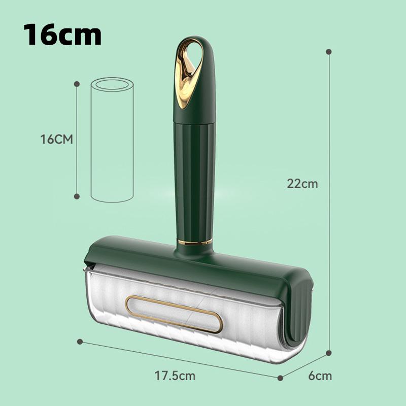 Hair Sticking Device Portable Household Drum-type Roll Paper Clothing Hair Removal and Ball Removal Device Tearable Widening Pet Hair Sticking Device