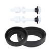 Foam Rubber Seal Rings Leak Proof Strong Plastic Corrosion Resistant Bathroom Hardware Fitting for Toilet Tank Screw