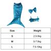 Coda da Sirena Sequin per Gatto Vestito Coda da Sirena Per Halloween Vestito Coda di Pesce Gatto Travestimento Comodo Morbido Vestito per Cane Animale Domestico Divertente