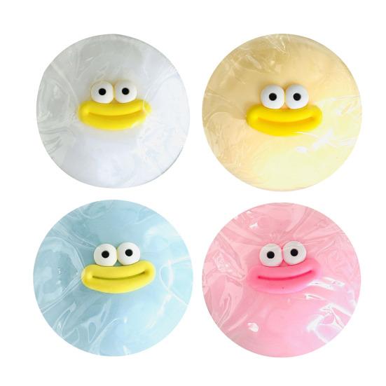 Cartoon Sausage Mouth Steamed Bun Toy Stress Relief Dumpling Squeeze Sensory Fidget Toy Slow Rising Stress Ball Relaxation Dough Ball Hand Toy