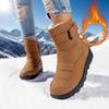 Damenstiefel Winter Plüsch Warme Baumwollschuhe Mode Lässige Stiefeletten Outdoor Rutschfeste Schneestiefel Große Größe 36-44 Botas Mujer