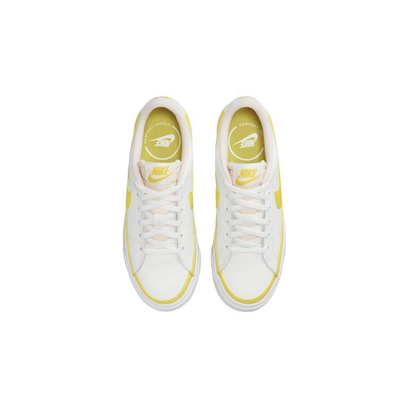 Nike Court Legacy GS 'Opti Yellow' Sneakers DA5380-119