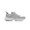 Li Ning Kids Sports Lifestyle Series Comfortable Versatile Shock Absorption Rebound Low-Top Casual Shoes Kids Sneaker Silver Standard-White YKCV202-7