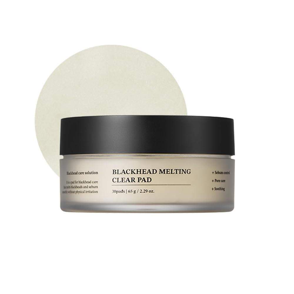 [SUNGBOON EDITOR] Blackhead Melting Clear Pad 65g (30 pads) Exfoliation, Skin Texture, Pore Care, Toner Pad, Korean Skincare