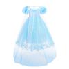 2021 Christmas Elsa 2 Princess Dress Frozen Elsa Girls Short Sleeve Dress Sub Elsa Dress