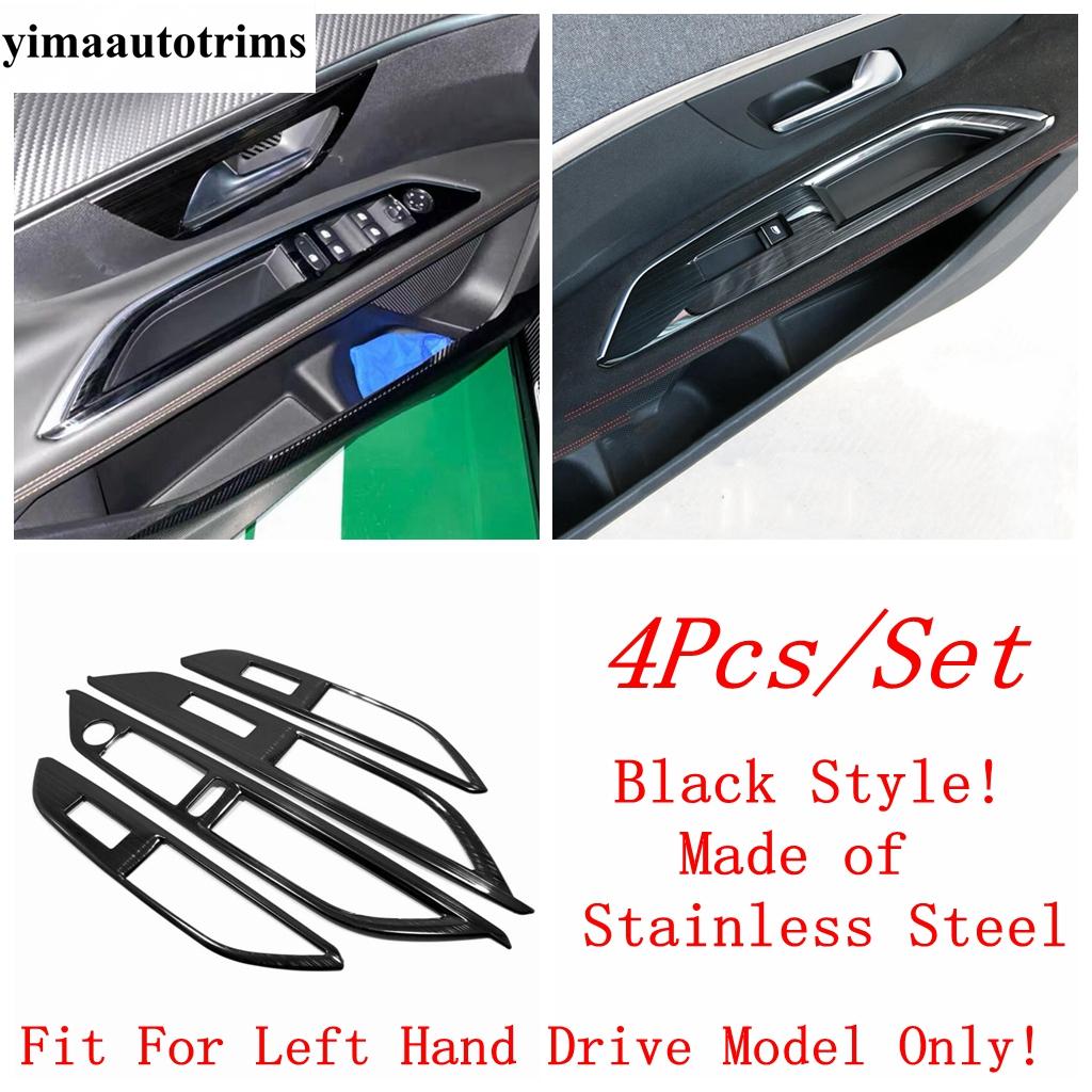 Water Cup Panel / Door Speaker / Handle Bowl / Glove Box Cover Trim For Peugeot 3008 5008 GT 2017 - Accessories Interior