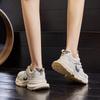Thick Soled Women'ssneakers Shoes Breathable Running Shoes Women's Fashion Student Girls Shoes