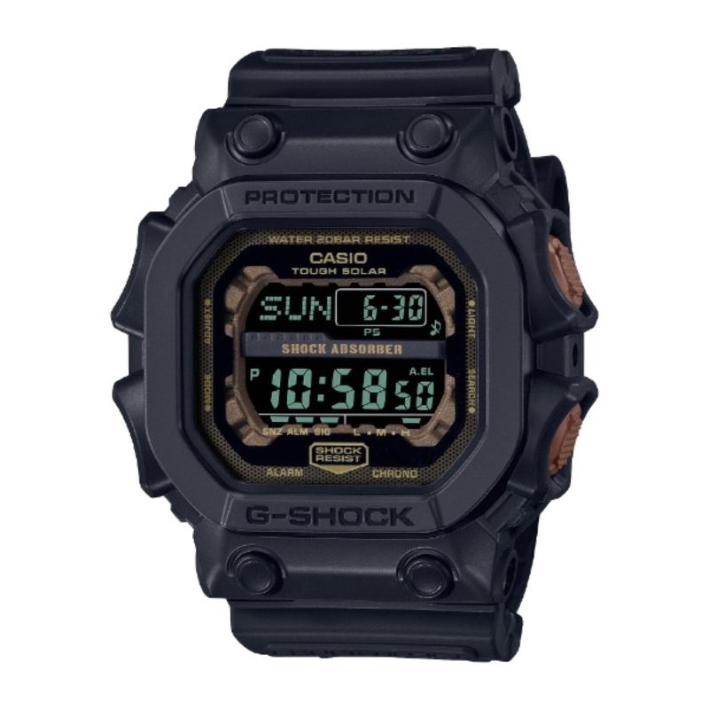

CASIO [Солнечные часы] G SHOCK ЦВЕТА TEAL И BROWN Серия GX 56RC 1JF