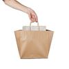 Custom Printed Kraft Paper Bags for Clothing & Milk Tea Takeaway - Multiple Sizes Available