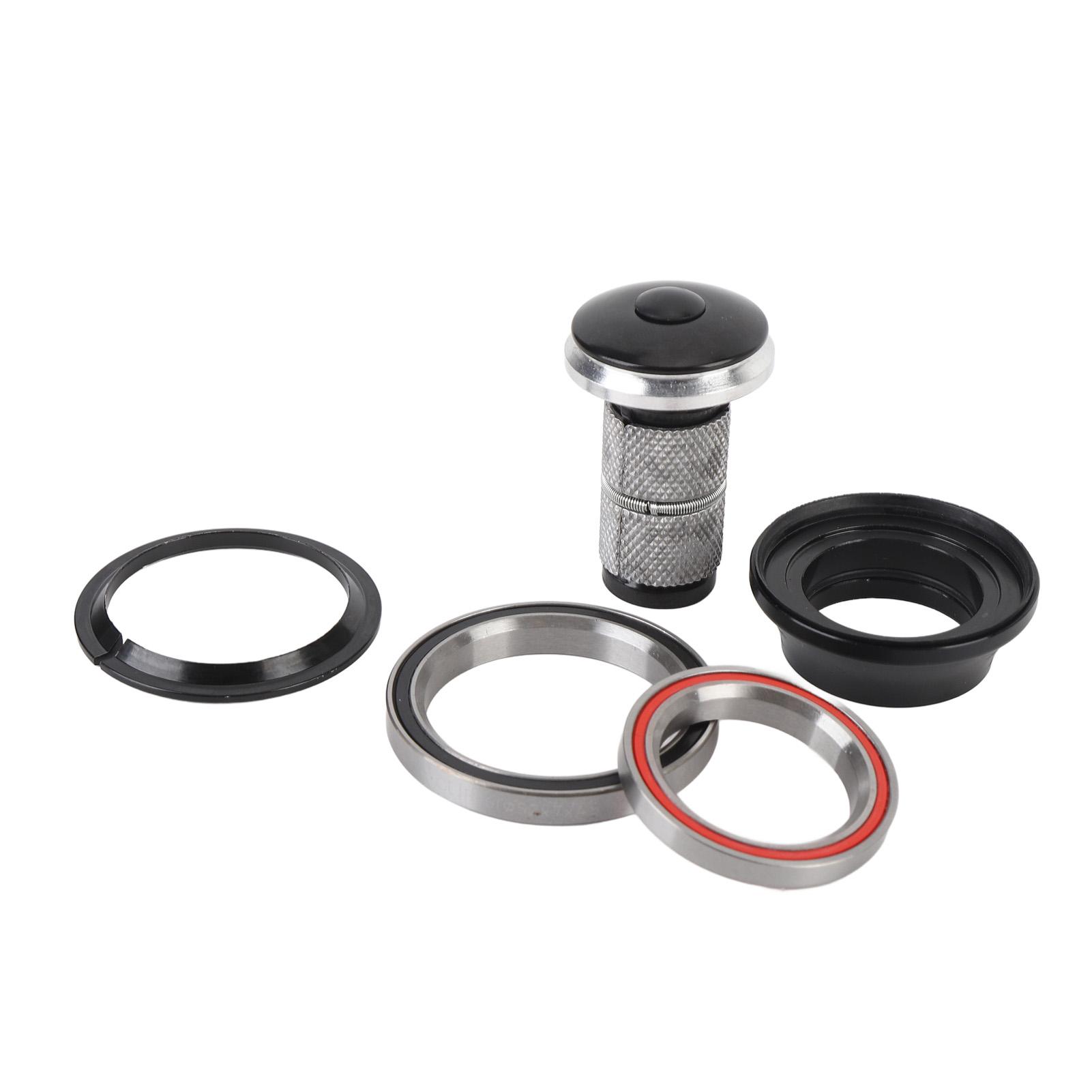 

Cycle Headset 42x52mm Fully Hidden Double Bearing Tapered Tube Front Fork Headset for Mountain