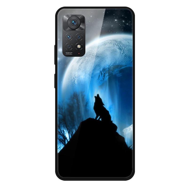 Fashion Glass Cover For Xiaomi Redmi Note 10 / Note 11 / Note 12 Case Tempered Glass Covers for Xiaomi Redmi Note 12 4G Case