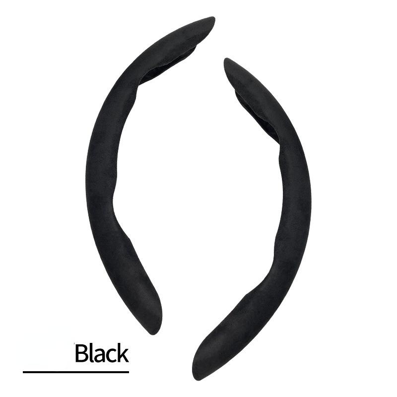 Universal Non-Slip Carbon Fiber Car Steering Cover Steering Wheel Booster Cover for Car Anti-skid Accessories