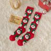Thickened Floor Sleep Sock Coral Fleece Coral Plush Socks New Long Christmas Socks  Christmas