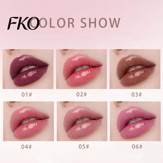 Moisturizing Lip Gloss Oil, 7.5ml Hydrating Jojoba Balm, Glassy Shine Sparkling Treatment for Dry Chapped Lips, Smoothing And Plumping Lightweight