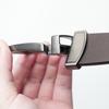 New High end Cowhide Belt for Men for Middle Aged and Young Casual Rotating Pin Buckle Belt Fashionable Genuine Leather Jeans Belt for Men
