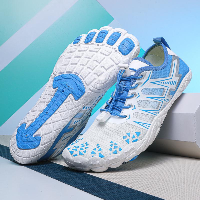 Foreign trade new creek shoes men and women couples outdoor five-finger wading swimming shoes yoga skipping rope indoor fitness shoes