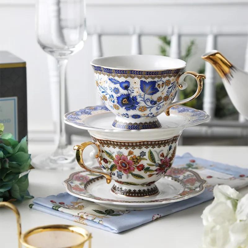 

Набори кавових чашок Phnom Penh, 220 мл, кістяний фарфор, чайна чашка, блюдце, чайний посуд для домашньої кухні