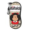 Mafalda Comic Glasses Case Unisex New Zipper Kawaii Amine Eyewear Protector Ultra Eye Contacts Case