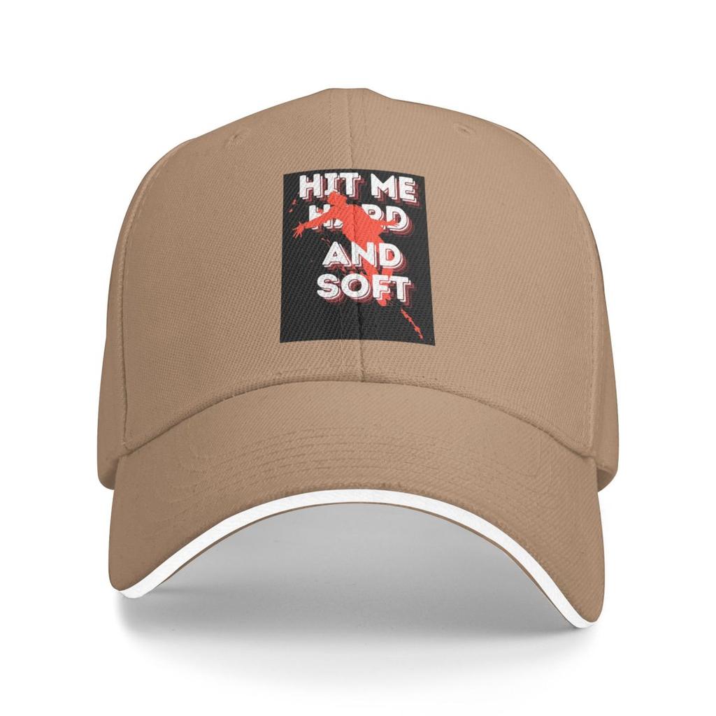 Hit Me Hard And Soft Billies Baseball Caps Snapback Baseball Hats Breathable Casual Casquette Outdoor for Men And Women