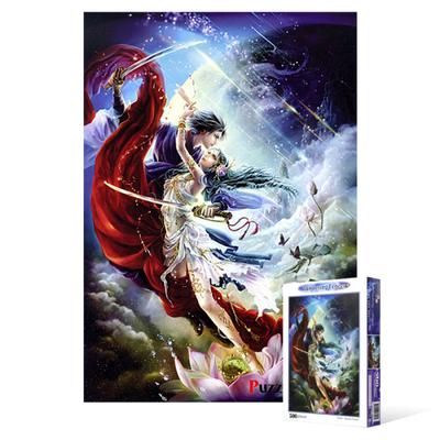 500dílné puzzle - Putující šermíř, oblíbené korejské puzzle