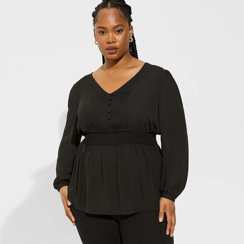 

A84 Полненькая Девушка Экспорт Талия В обтяжку Похудение Шифоновый Топ Defective products 2