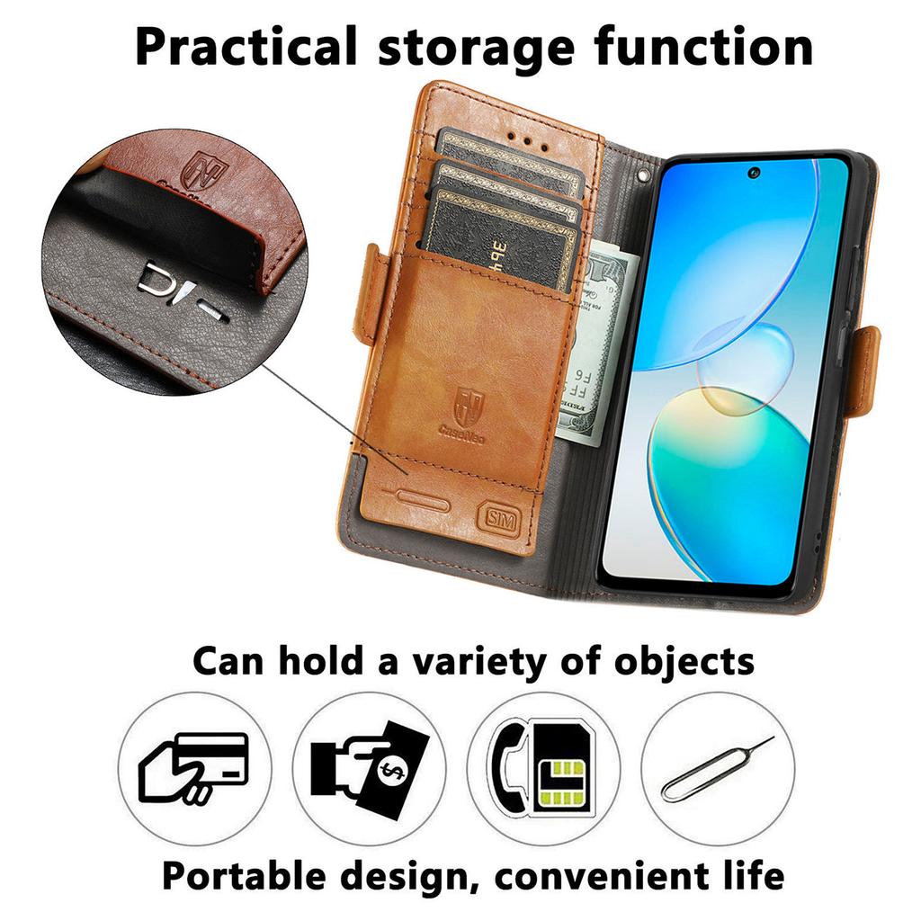 Multifunctional Magnetic Flip Cover Leather Case for Infinix/Tecno Series. Infinix Note 40/Spark 30C/Camon 40/Note12... Where Fashion Meets Function