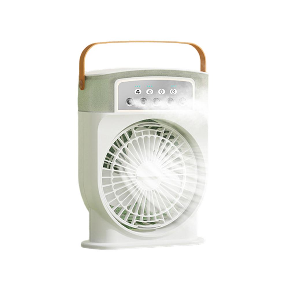 

Desk Fan, USB Charging Spray Fan,3 Speeds Strong Air, 5-hole Spray Portable Table Fan With Top Handle, Quiet Operation 180 Rotate Spray Fan White#0