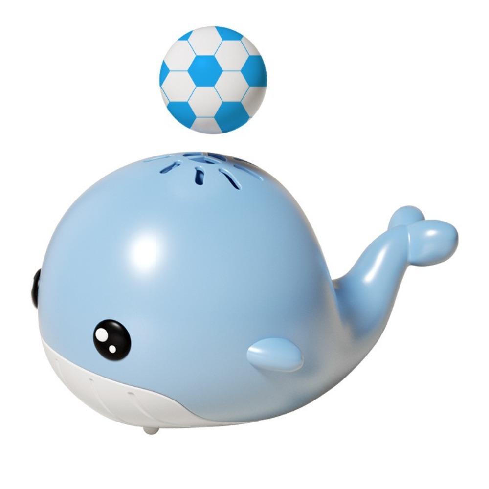Electric Cat Electric Ball Toy Simulated Cartoon Fan Balancing Blowing Games Interactive USB Charging Whale Floating Ball