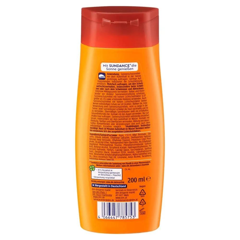 DM Sundance Sun Milk Protection & Tanning SPF30, 200ml