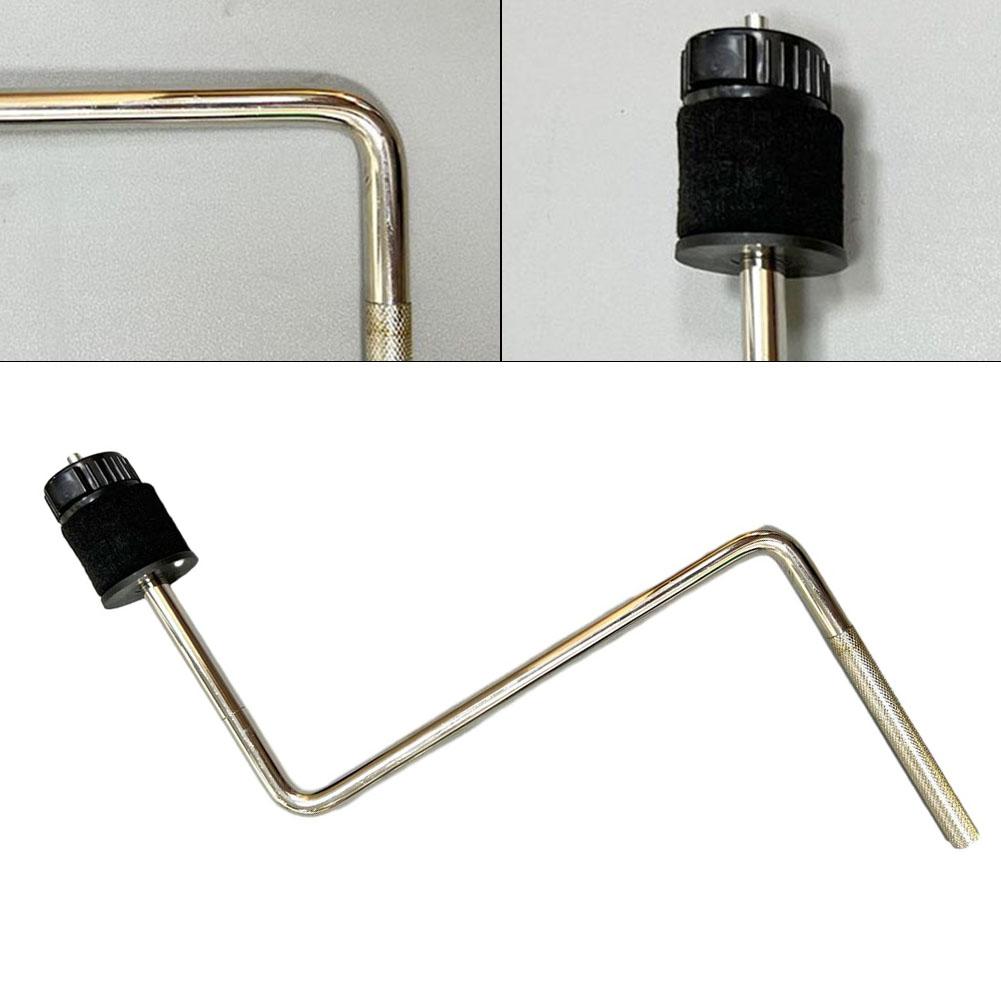 

Барабанный стержень Z-образной формы, 286 г, регулировка, металл, серебристый, Z-образный