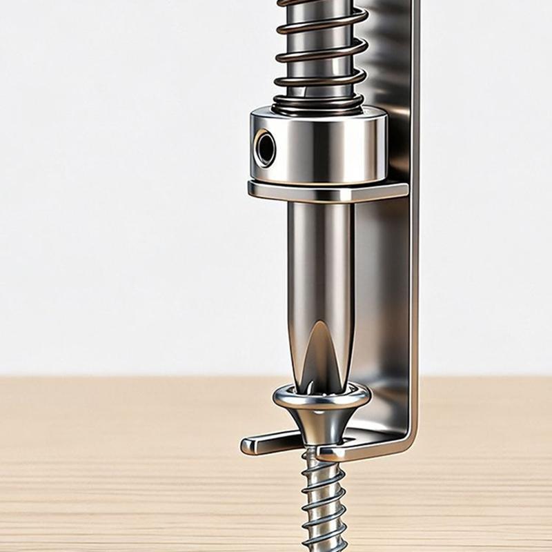 Alloy Spring Loaded Screw Holding Screwdriver Bit PH2 Cross Bit One‑Hand Screw Fixing Accessory For Electric Screwdriver Drill