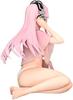 Super Sonico Noodle Stopper Figure White Bikini 1 Type - Ver. -
