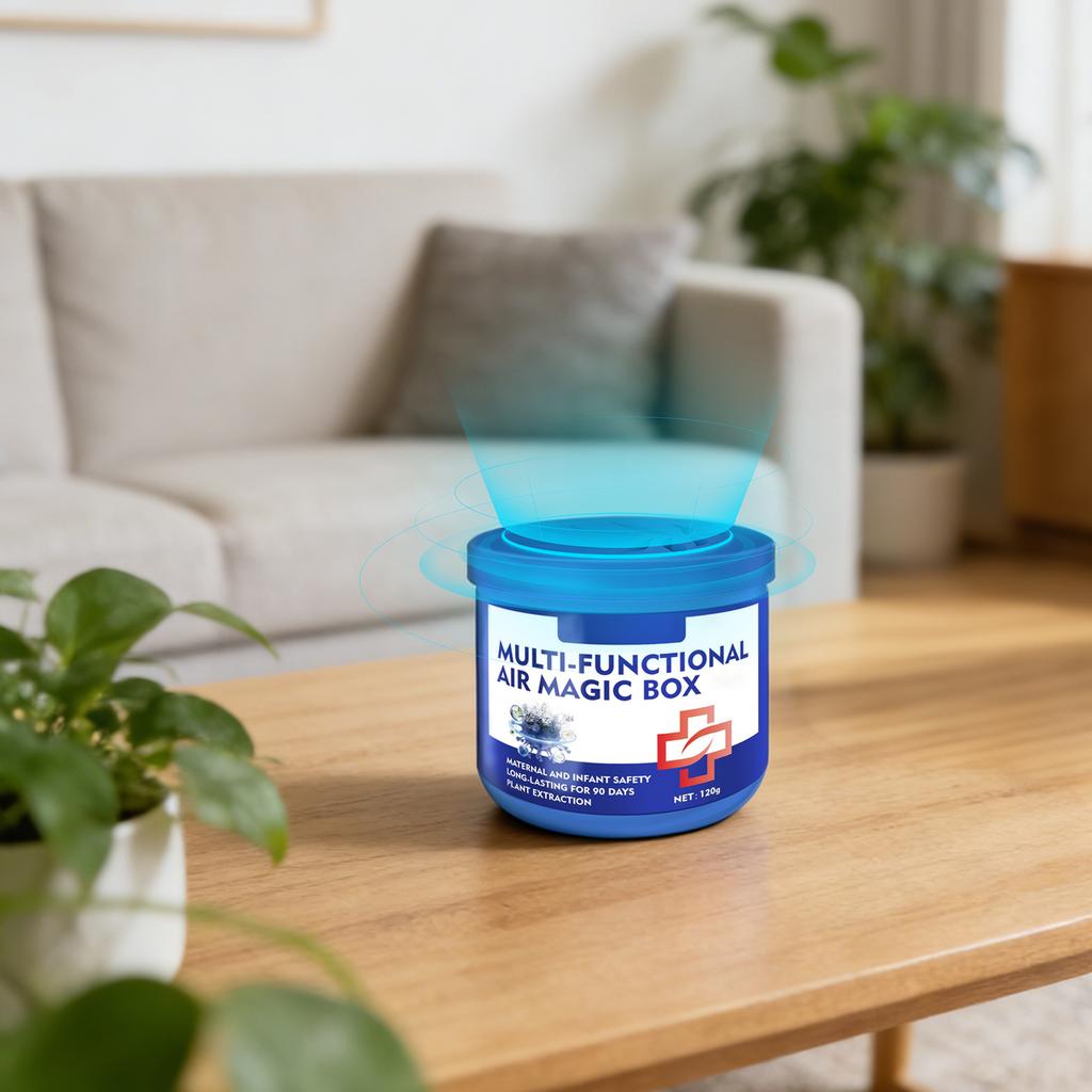 Indoor Purification Removal Box,Plant-Based Multi-Functional Freshener For Bedrooms, Closets & Pet Areas –  Easy Placement & Long-Lasting Freshness