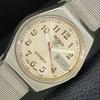 VINTAGE SEIKO 5 AUTOMATISK 6309A JAPAN HERRE SØLVFARGET SKIVE KLOKKE a500823-5 R154-a500823