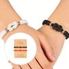 Elegant Matching Couple Bracelet With Adjustable Knot Braided Cord Handchain Jewelry Perfect For Anniversaries