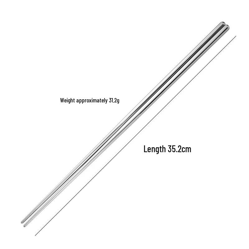 

Ru Han Extended Stainless Steel Frying Chopsticks