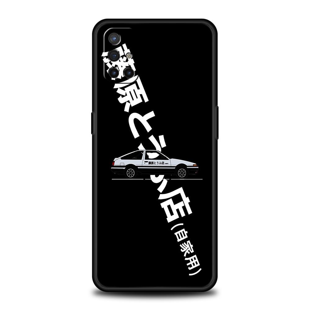 

Initial D Car Phone Case For Oneplus 13R 13 12R 11 10T 10R Nord N100 N200 N10 10 9 9R 9RT CE 3 2 Z Pro 5G Soft TPU Cover Fundas OnePlus 13R