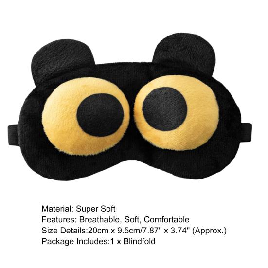 Safe Eliminates Fatigue Functional Gentle Cartoon Sleeping Eye Cover Eye Cover