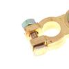 2Pcs M8 M10 Car Battery Terminal Wire Clamps Brass Positive Negative Top Post Connectors Battery Terminal Clips