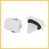 30pcs Plastic Rivet White Bumper Fastener Clips for Ford Edge Escape F-150 for Mustang for Lincoln W716352S300 Auto Replacement Parts