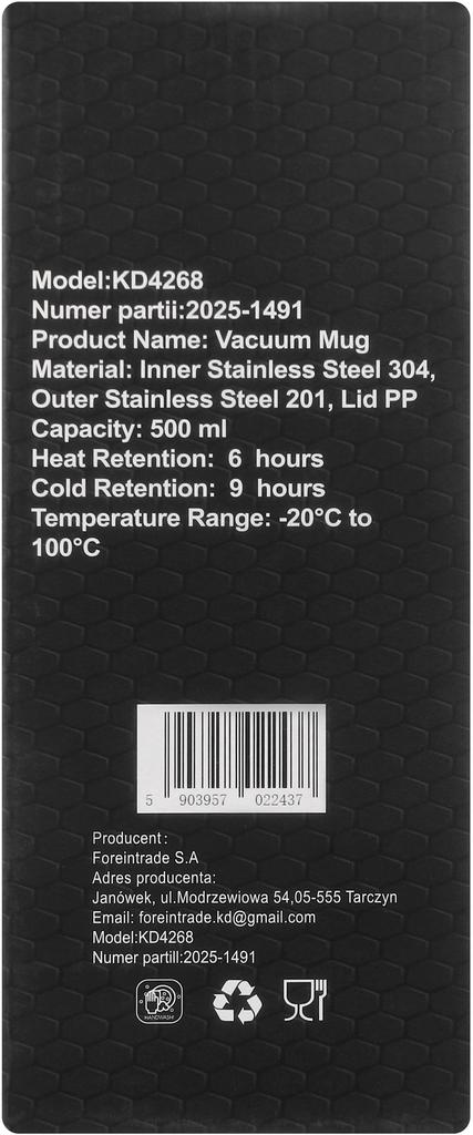 Thermal mug 500ml KD4268