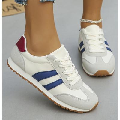 Nieuwe Casual Schoenen Mode Alles-match Hardloopschoenen Ademend Stoffen Bovenwerk Lichtgewicht Sport Dames Schoenen Zapatos De Mujer