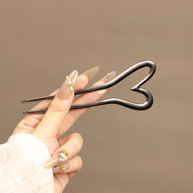 Female New Chinese Simple Love Hairpin