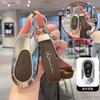 Leather Car Key Case Remote Cover Shell Bag Holder Fob For Mercedes Benz A B C E S Class S400L CLA CLS GLC GLE GLS EQE EQS AMG