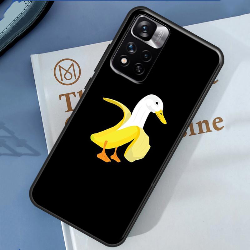 Funny Cartoon Duck Case For Xiaomi Redmi 13C 10C 12C 14C Redmi Note 14 13 Pro 12 11 9 10 9S 10S 11S 12S Cover