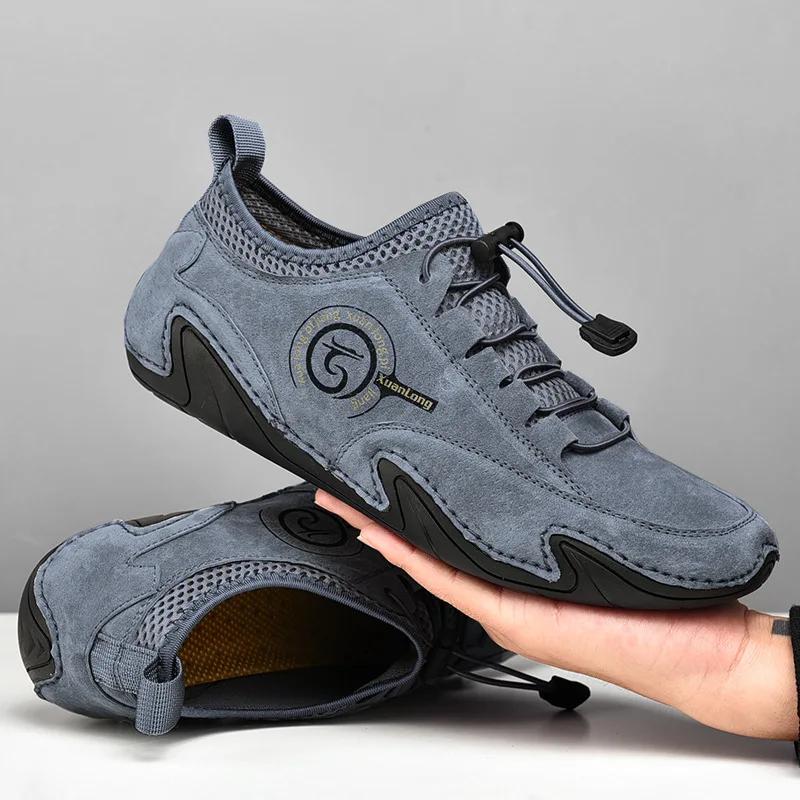 

Big Size Men s Bean Shoes New Men s Retro Casual Shoes Trend Driving Shoes Genuine Leather Man Shoes Designer Loafers Men 2024