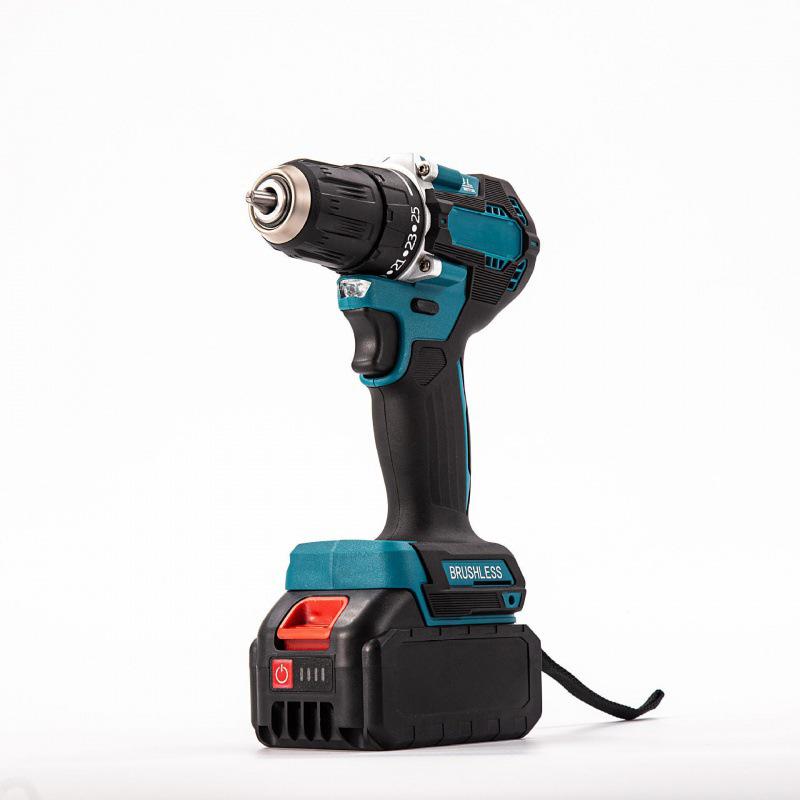 10mm High-Speed Brushless Dual-Speed Handheld Lithium Battery Drill for Metal & Electricians