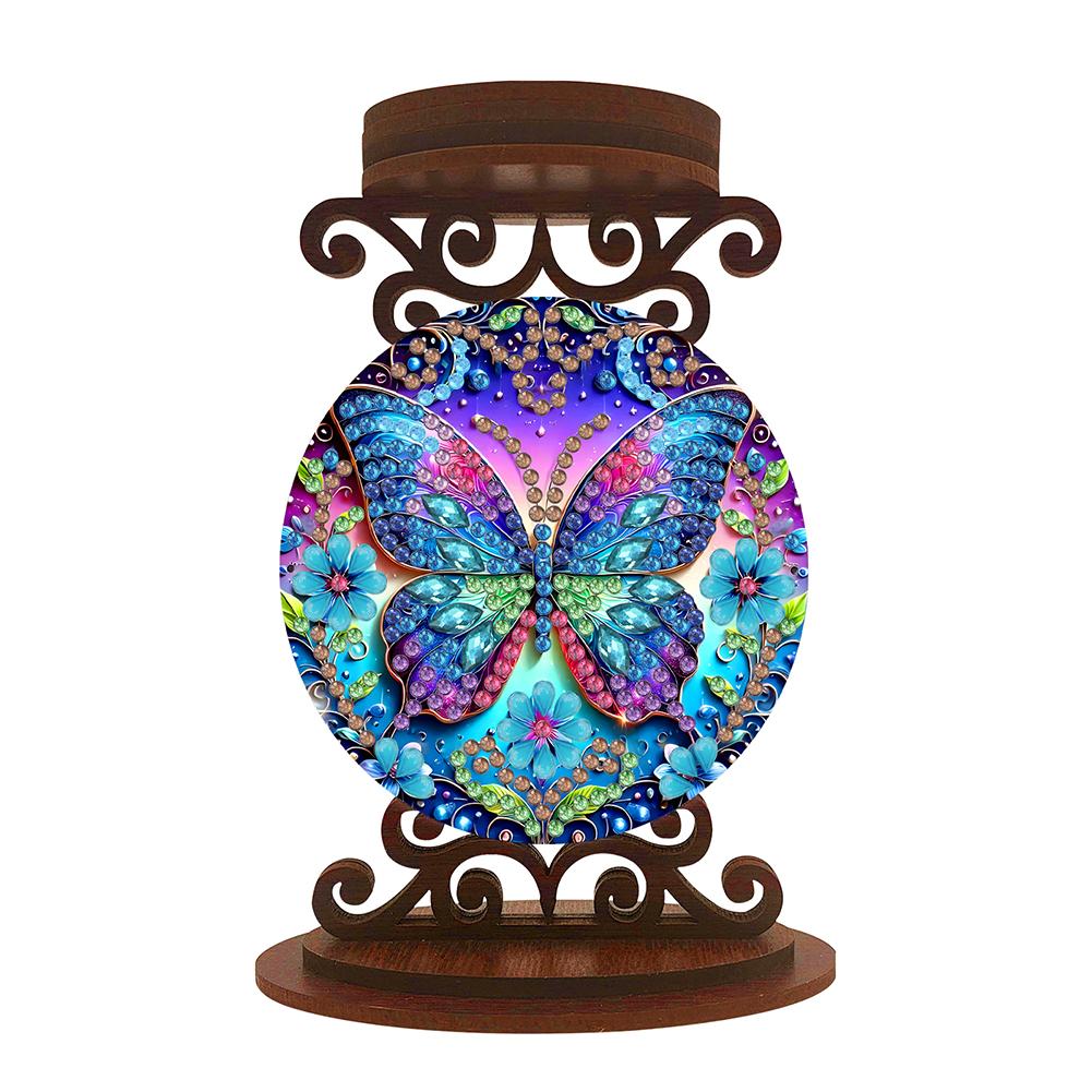 Animals Tabletop Candlestick Holder Ornaments Aromatherapy Candle Holder 5D DIY Diamond Art Mini Candle Holder for Art Crafts